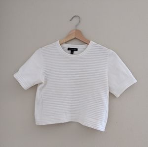 Banana Republic Cropped Short Sleeve Sweater